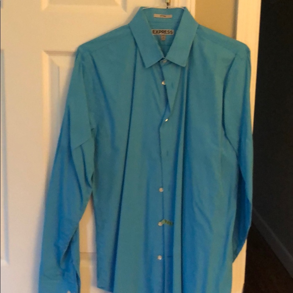 Express fitted shirt like new